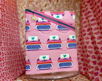 Deluxe Xl Quilted Laptop/Book Sleeve - fits large hardcover books, tablets, and laptops