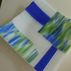 Reflections on the Pond - 9&quot; square plate