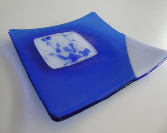 8"x8" plate - Blue plate special