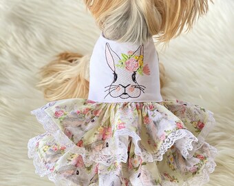 dog easter dress