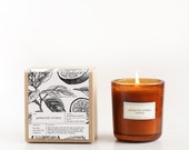 Japanese Citrus Amber Glass Soy Candle