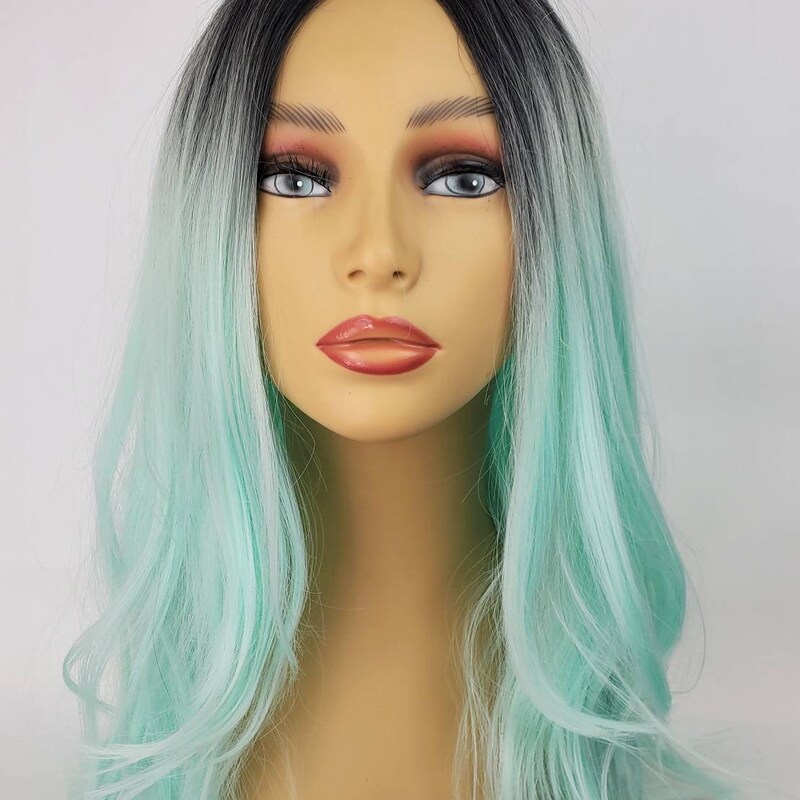 Captivating Mint Green Wig Background Nature Captivating Mint Green Wig Background Nature