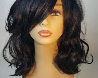 black wig etsy