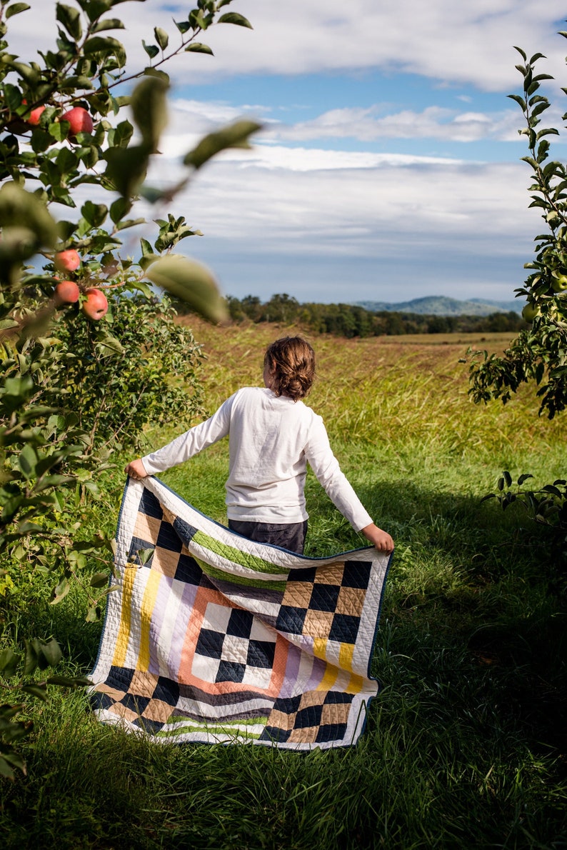 Orchard Road Quilt Pattern PDF Download Easy Baby Quilt Etsy