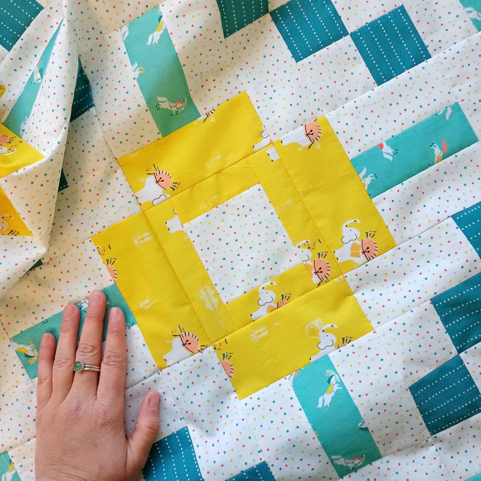 Senna Quilt Pattern PDF Digital Download Modern Quilt Etsy