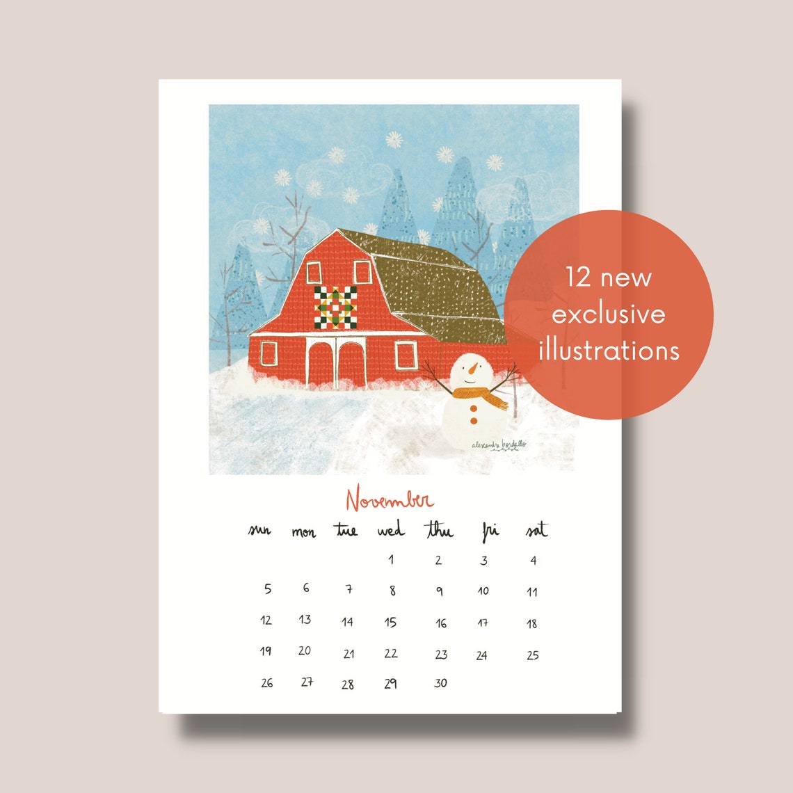 2023 Digital Calendar PDF Instant Download Calendar Hand Etsy
