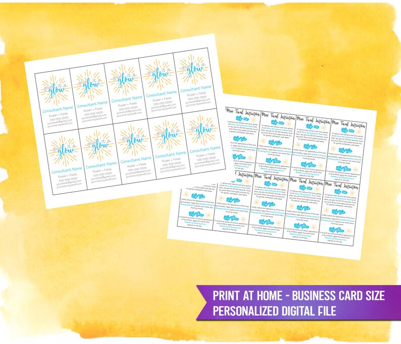 rodan-and-fields-mini-facial-card-rf-mini-facial-etsy