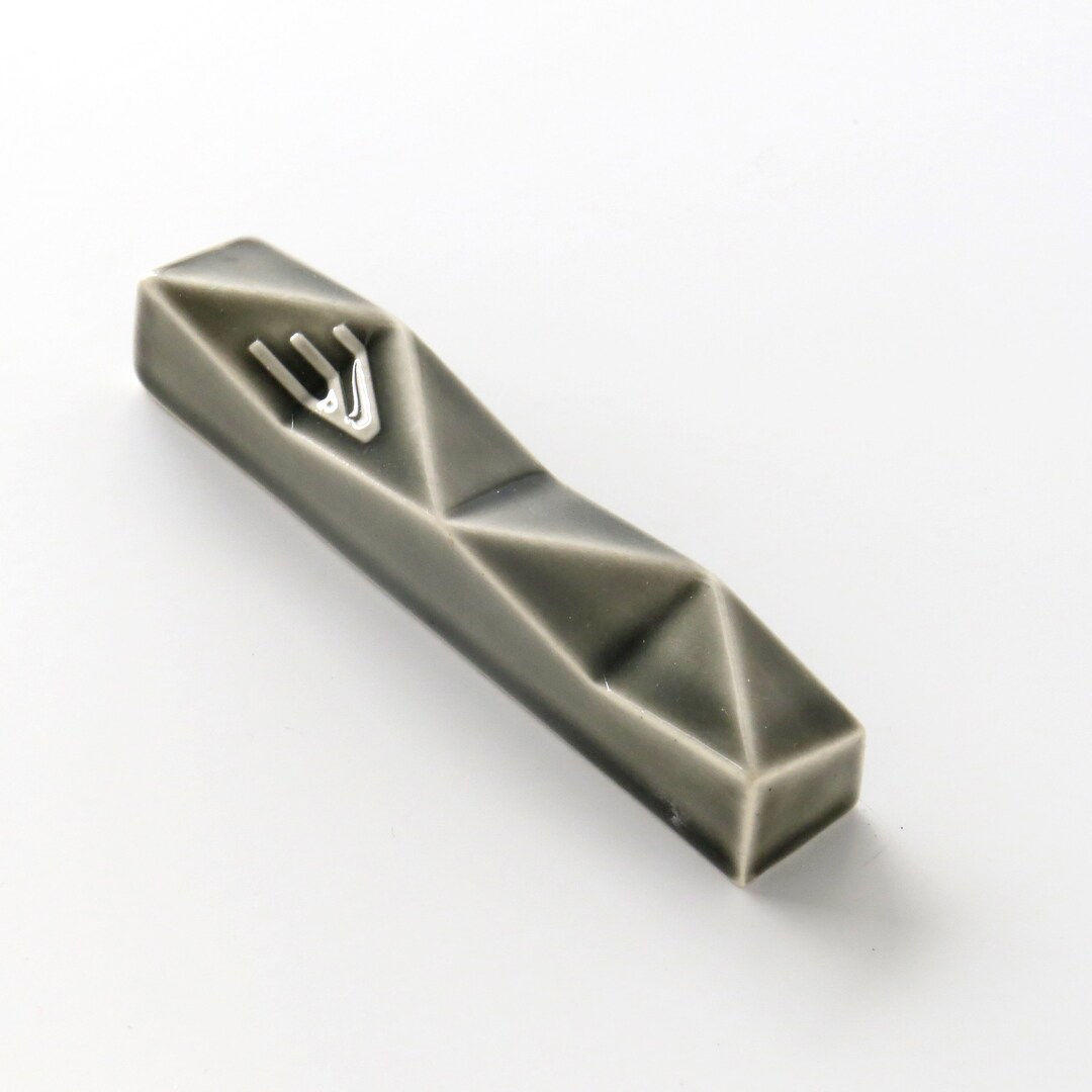 Mezuzah Modern Mezuzah Mezuzah With Scroll Judaica Gift Etsy