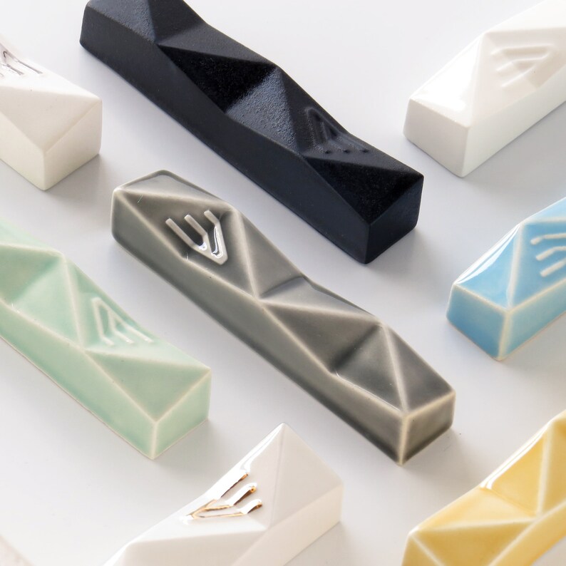 Modern Mezuzah Case Grey Mezuzah for Doorposts With Kosher Etsy