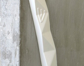 Large Ceramic Mezuzah Case, Jewish Housewarming Gift, made in Israel, Modern judaica gift gift, Fits a 4.8" Scroll, Modern Judaica