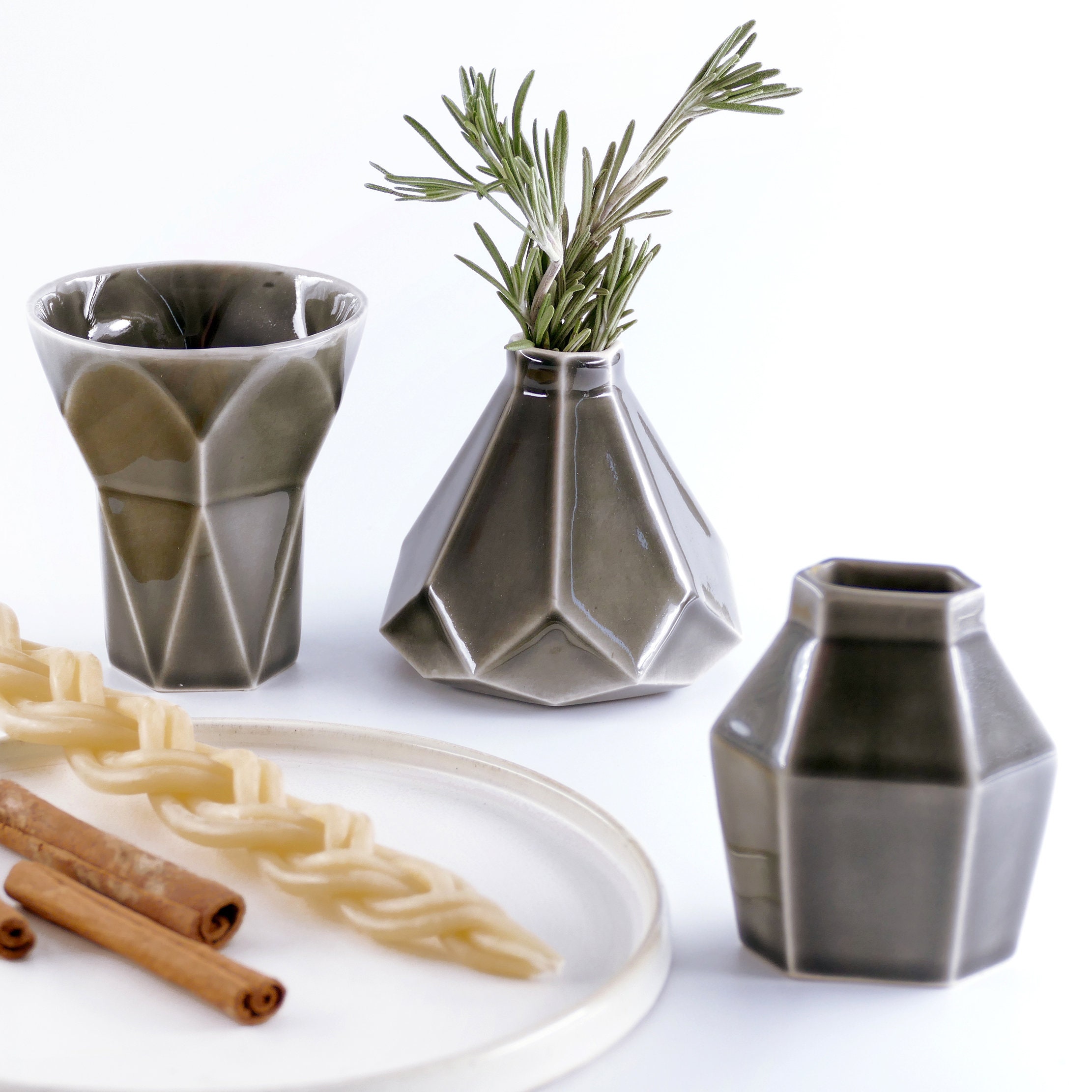 Modern Havdalah Candle Holder Jewish Wedding Gift. Geometric Etsy