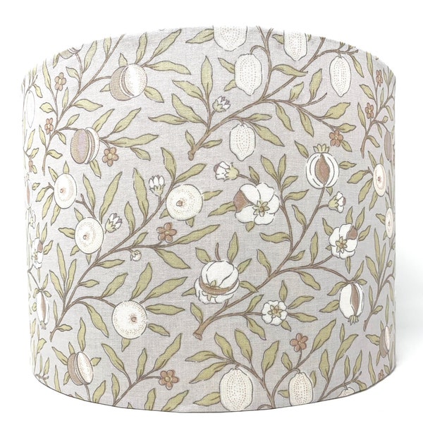 Abat-jour William Morris, abat-jour Mineral Pure Fruit pour lampadaires ou plafonniers