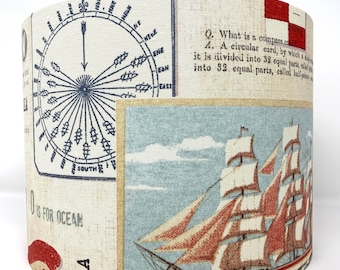 Paralume a vela, paralume per barche, navi, decorazioni nautiche per barca o spiaggia