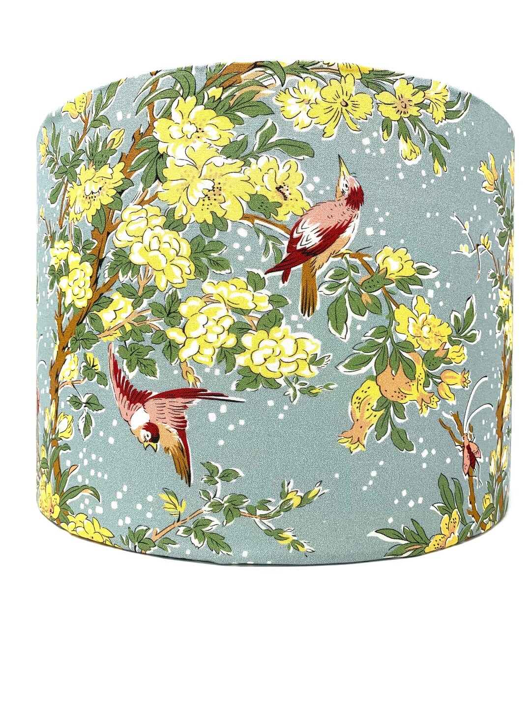 Birds Lampshade, Vintage Style Lamp Shade for Table Lamps or Ceiling ...