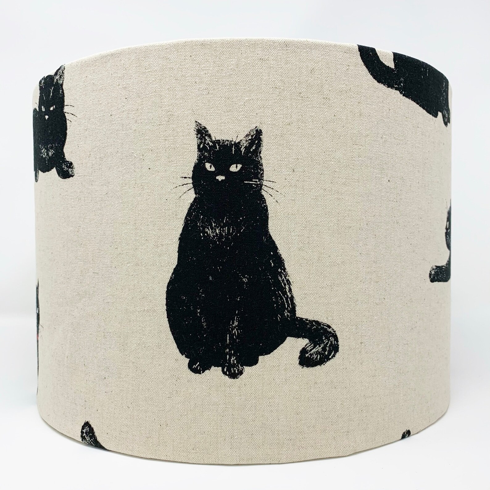 Cats Lampshade Black Cat Lamp Shade Light Shade for Table Etsy UK