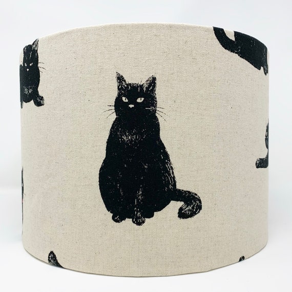 Abat Jour Pour Chats Abat Jour Pour Chat Noir Abat Jour Etsy France