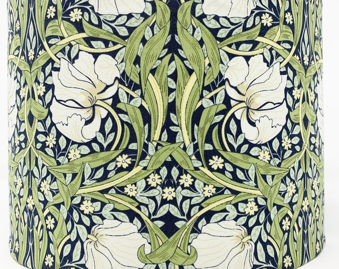 William Morris Lampshade, Pimpernel, Floral Art Nouveau Lamp Shade ...
