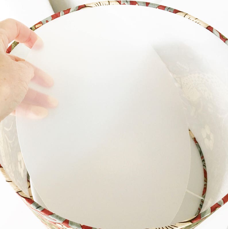 Lampskärmens ljusspridare: 25 cm eller 30 cm polypropylenskiva. ENDAST vid köp med lampskärm. bild 7