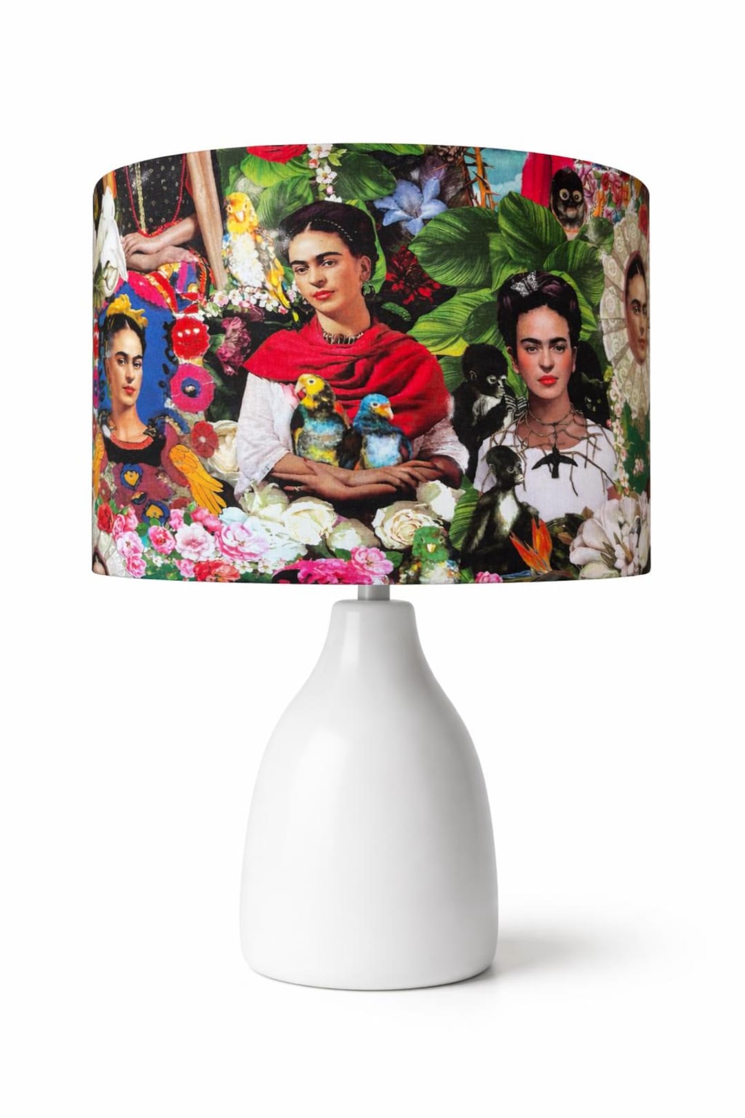 Frida Light Frida Lampshade: Multicoloured Mexican Artist Light Shade - Etsy