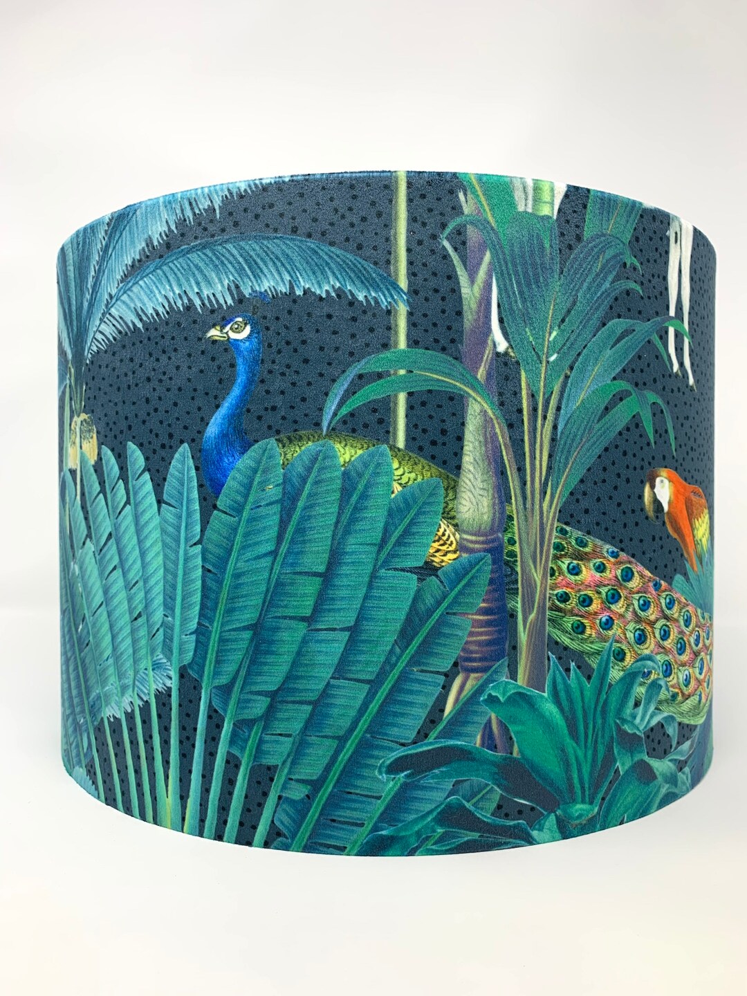 Peacock Lampshade Jungle Tropical Lamp Shade Light Shade for Etsy