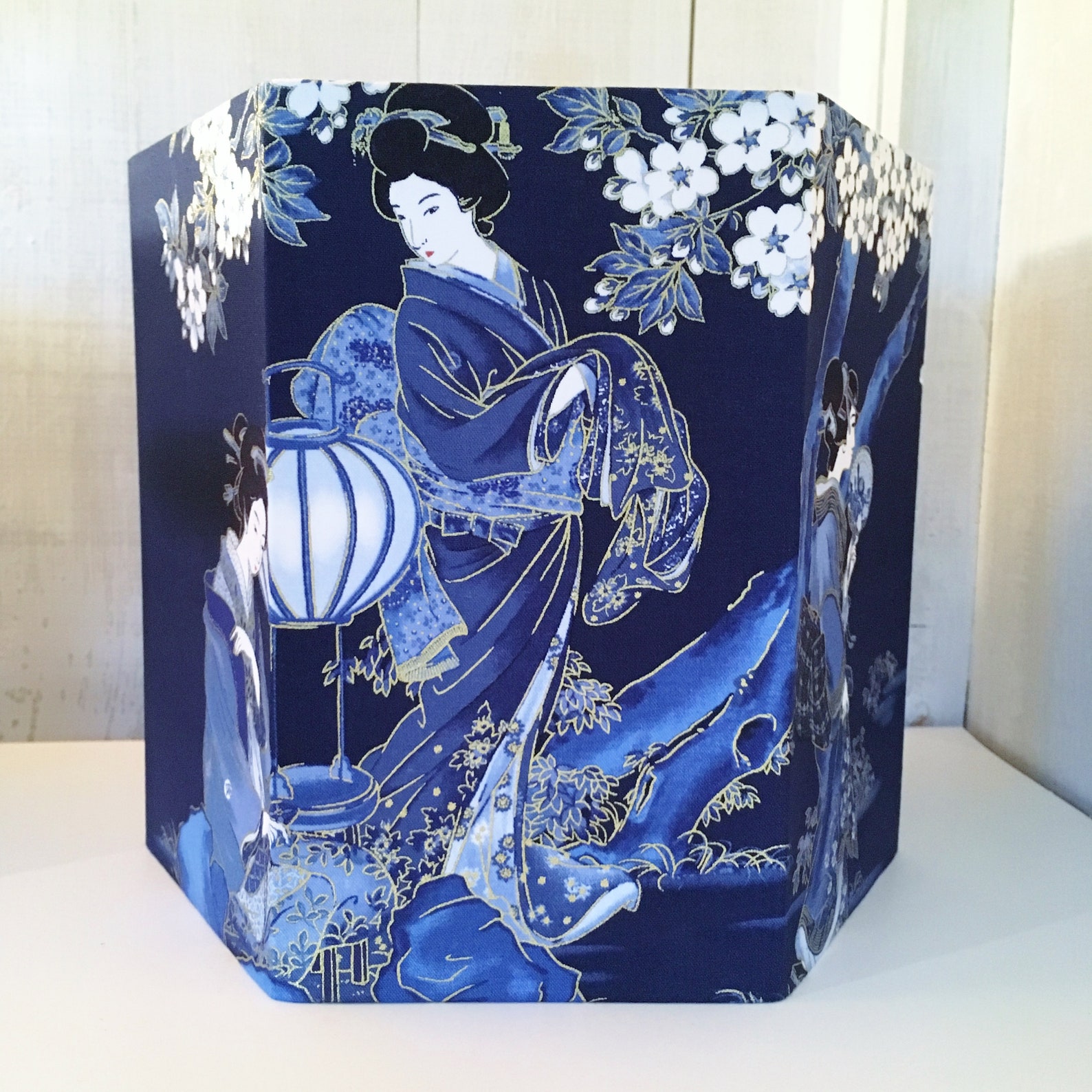 Oriental Lampshade Japanese Lamp Shade UK/EU Table Lamp Etsy UK