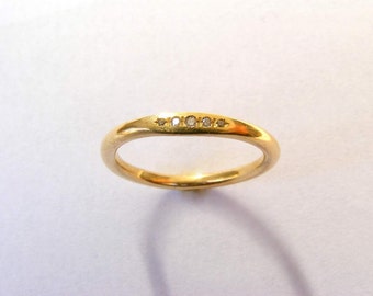 DIAMOND GOLD RING, engagement gold ring with diamonds, solid gold ring with diamonds, gold ring, gold rings, engagement diamond ring