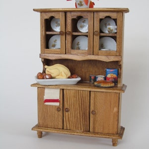Thanksgiving Cupboard Miniature Cabinet-Free Shipping in the U.S.!