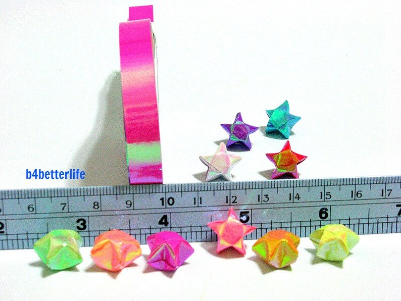 Pack of 400 Strips Mini Size Lucky Stars Origami Paper Kits in Etsy