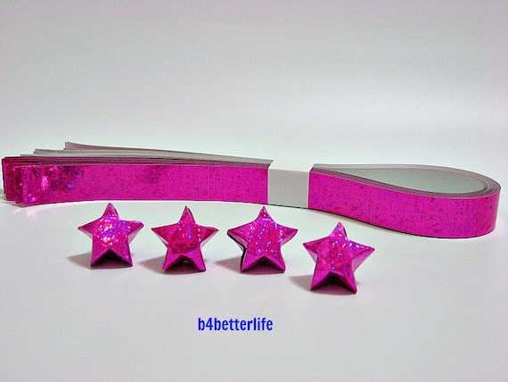 140 Strips of Origami Paper Stars Kit for Big Lucky Stars. 50cm X