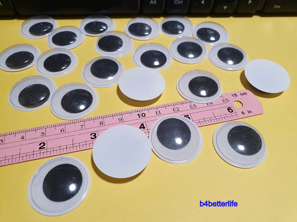 Lot of 150pcs 28mm Plastic Eyes Googly Eyes for Craft. Etsy
