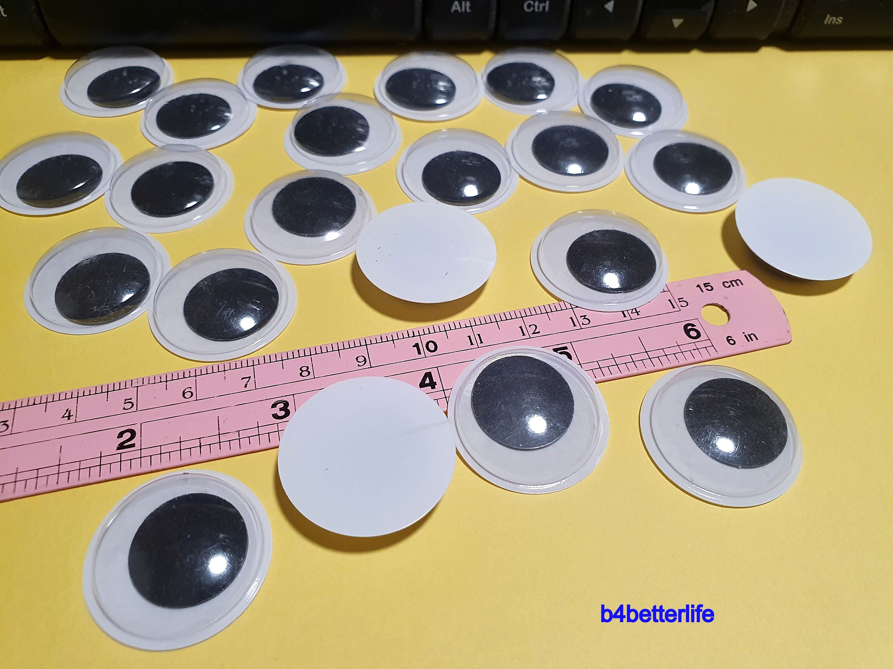 Lot of 150pcs 28mm Plastic Eyes Googly Eyes for Craft. Etsy