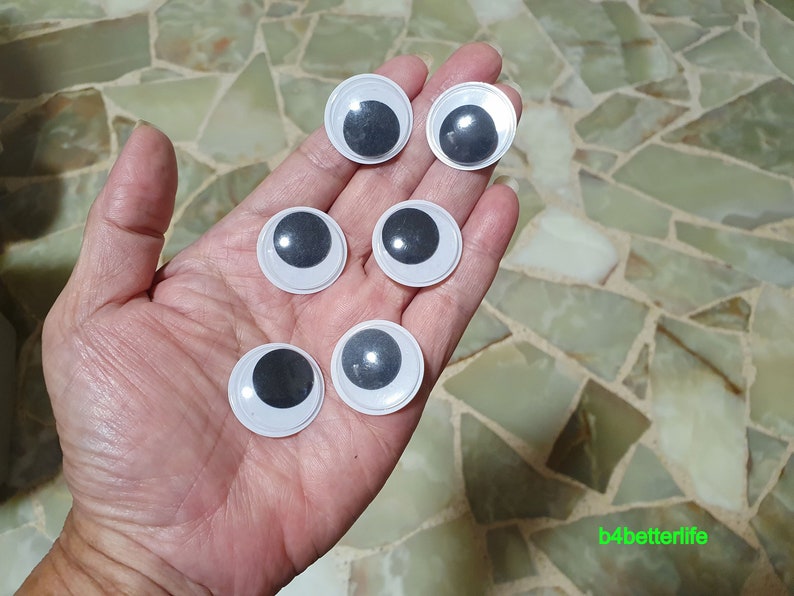 Lot of 150pcs 28mm Plastic Eyes Googly Eyes for Craft. Etsy