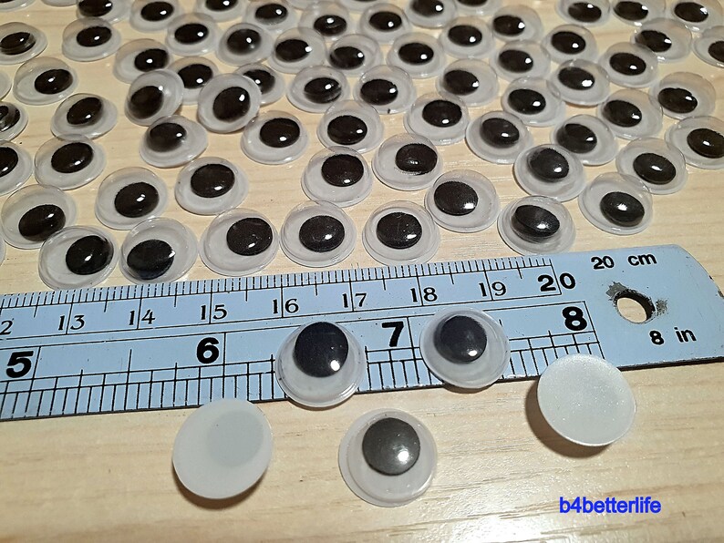 300pcs 12mm Plastic Eyes Googly Eyes for Craft. Etsy