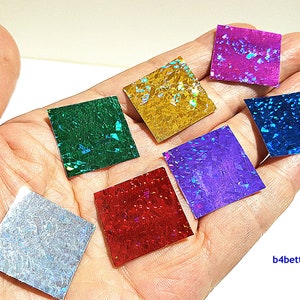 1,000 Sheets Assorted Colors 1-inch Origami Crane Paper Folding Kit. 1 x 1. 4D Glittering paper series. CRK-83. image 4