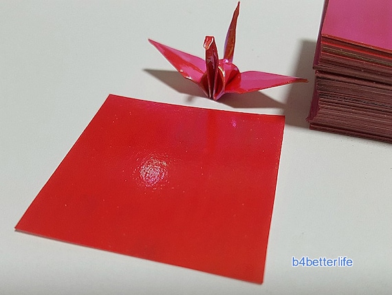 Pack of 400 Strips Mini Size Lucky Stars Origami Paper Kits. 24.5cm X  1.0cm. 4D Glittering Paper Series. SPK-129. 