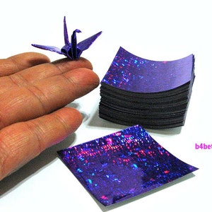 Origami Lucky Star Paper Strips Purple Mixed Star Folding DIY Pack of 100  Strips 