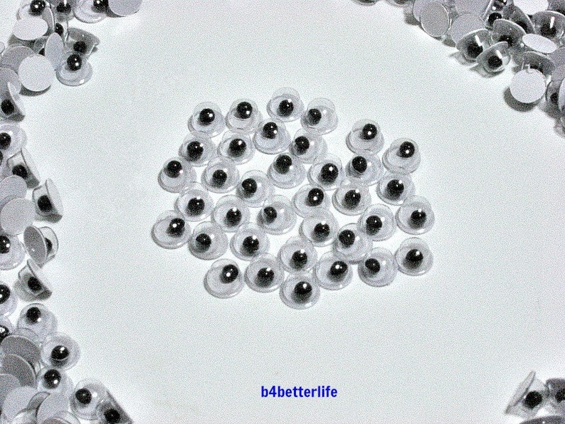 650pcs 5mm Plastic Eyes Googly Eyes for Craft. Etsy