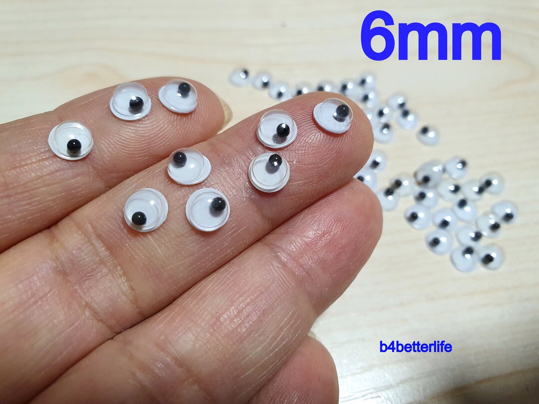 600pcs 6mm Plastic Eyes Googly Eyes for Craft. Etsy