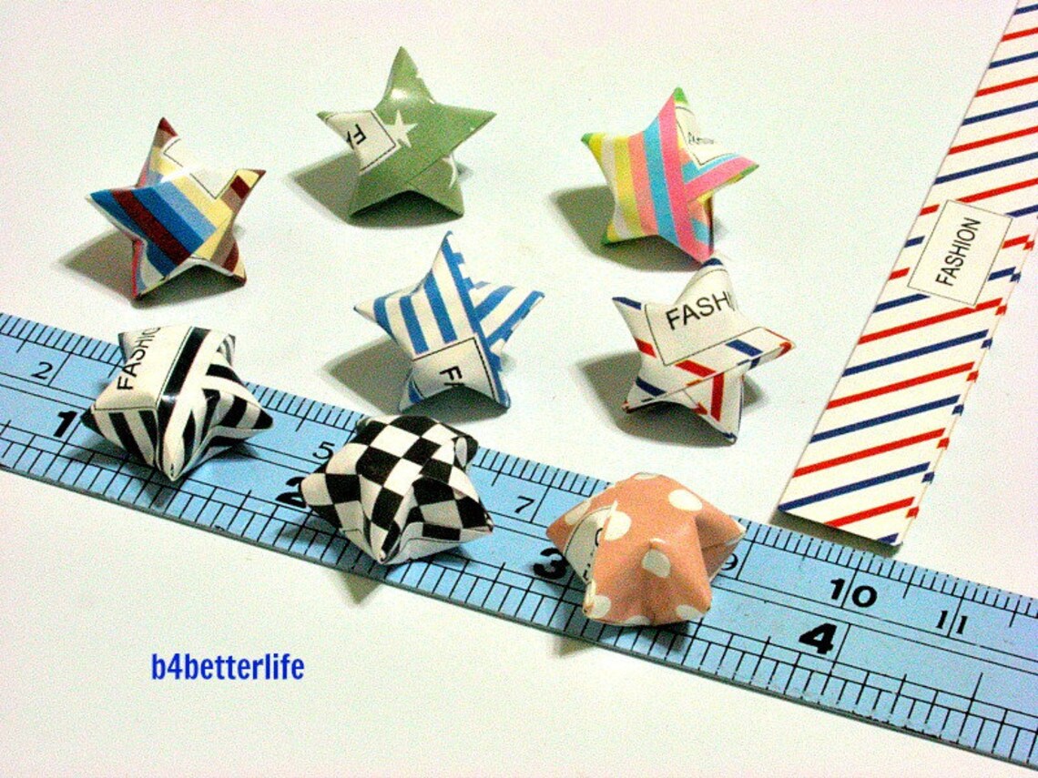 430 Strips of DIY Origami Lucky Stars Paper Folding Kit. 26cm Etsy