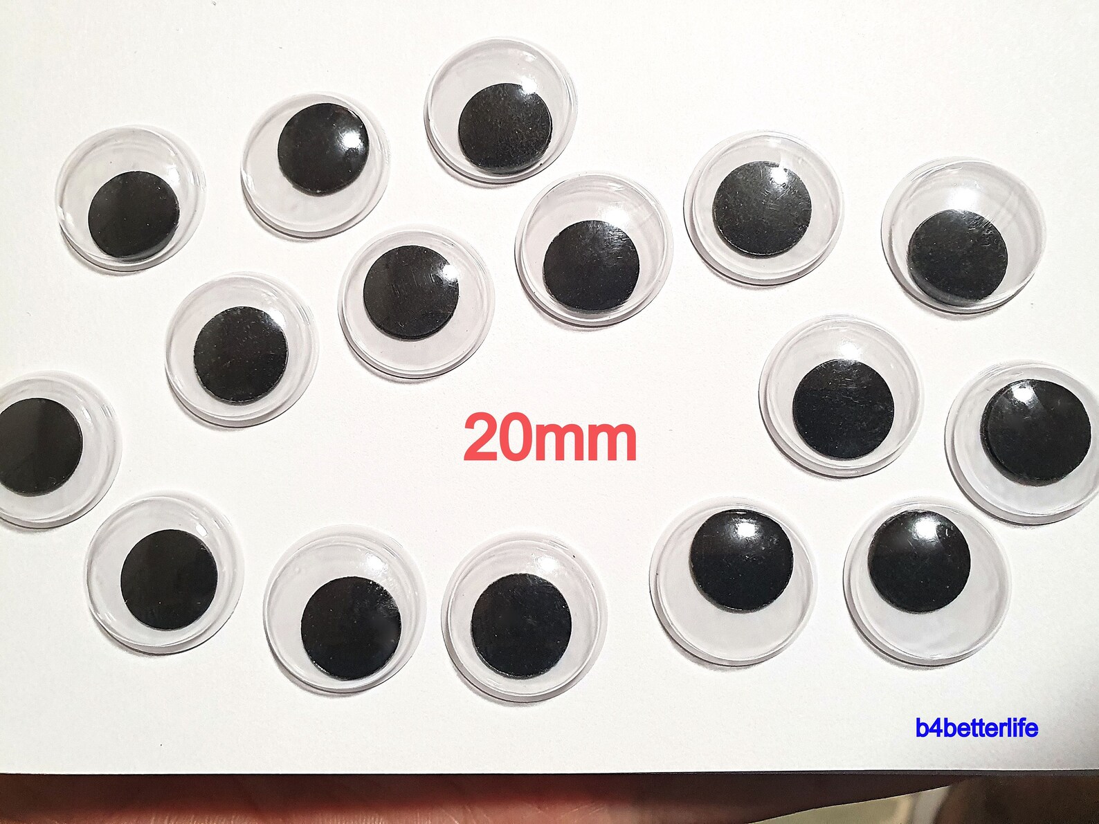 500pcs 20mm Plastic Eyes Googly Eyes for Craft. Etsy