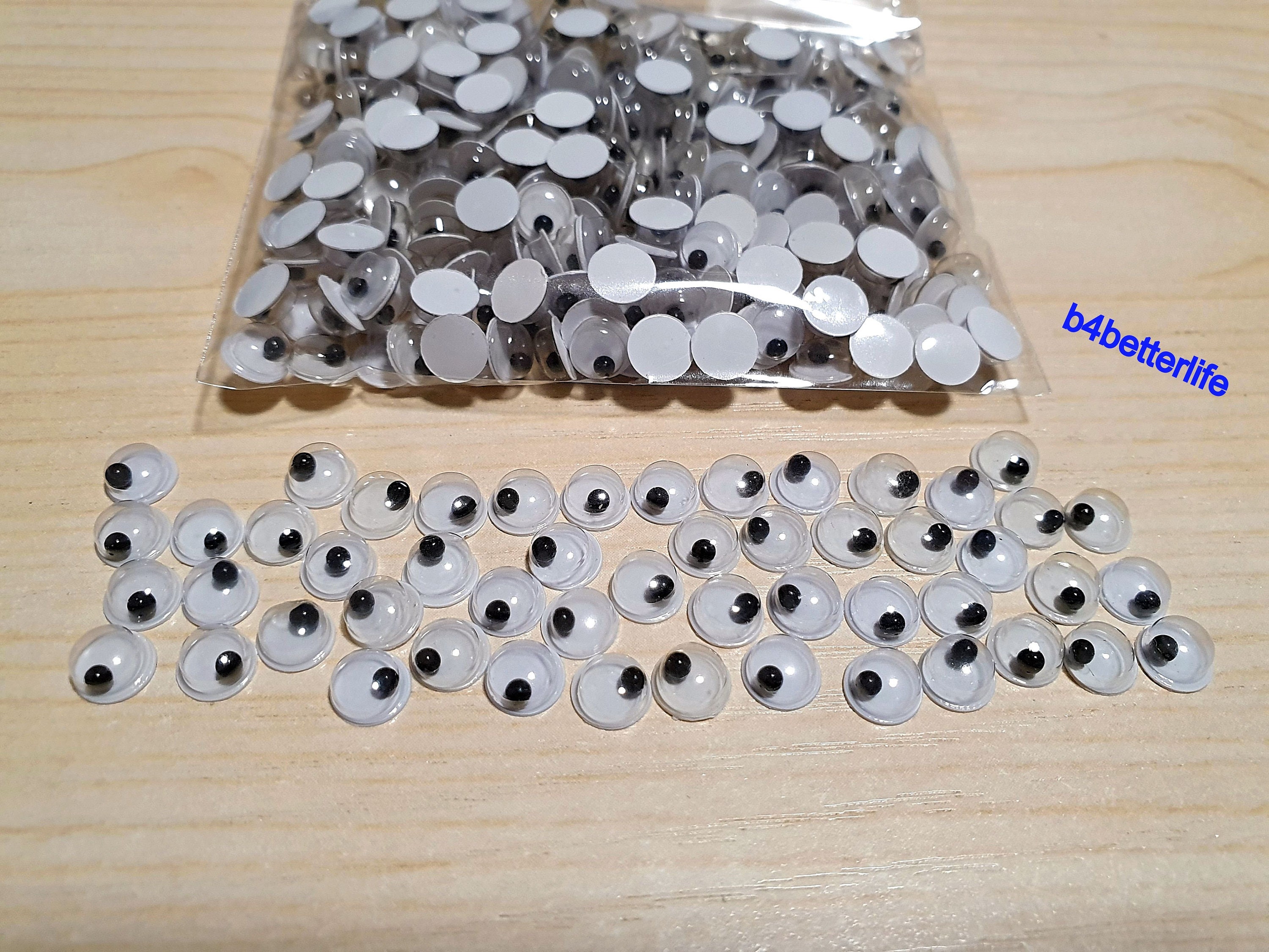 JESOT Googly Eyes for Crafts,Plastic, 700 PCS Craft Eyes with Seven  Different Sizes ,Made of High Quality Plastic ,Perfect for DIY