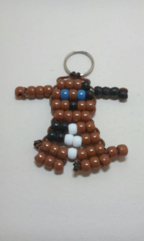 Dog Bead Pet Keychain Etsy