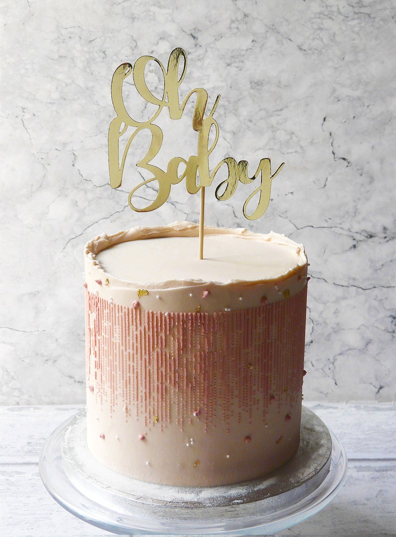 Oh Baby Cake Topper