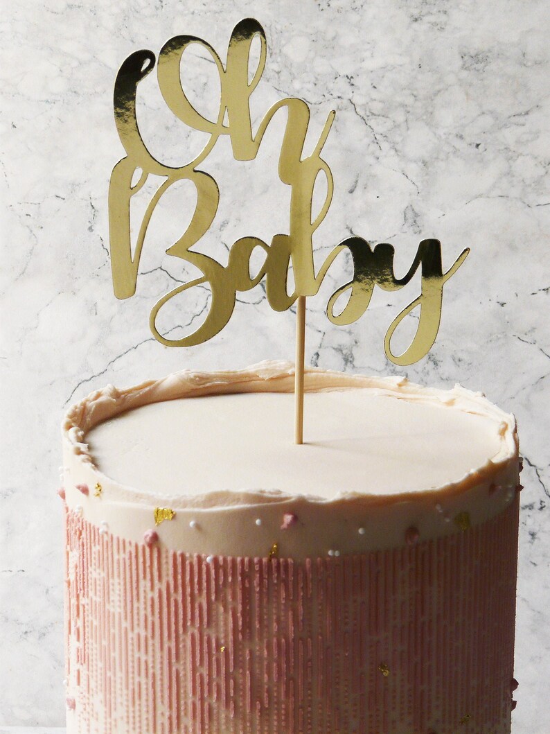 Oh Baby Cake Topper