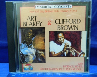 Art Blakey & Clifford Brown - Immortal Concerts CD