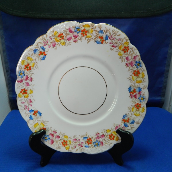 Taylor & Kent Bone China Plate - 8 3/4 " - England Lomond - No Chips or Cracks!!