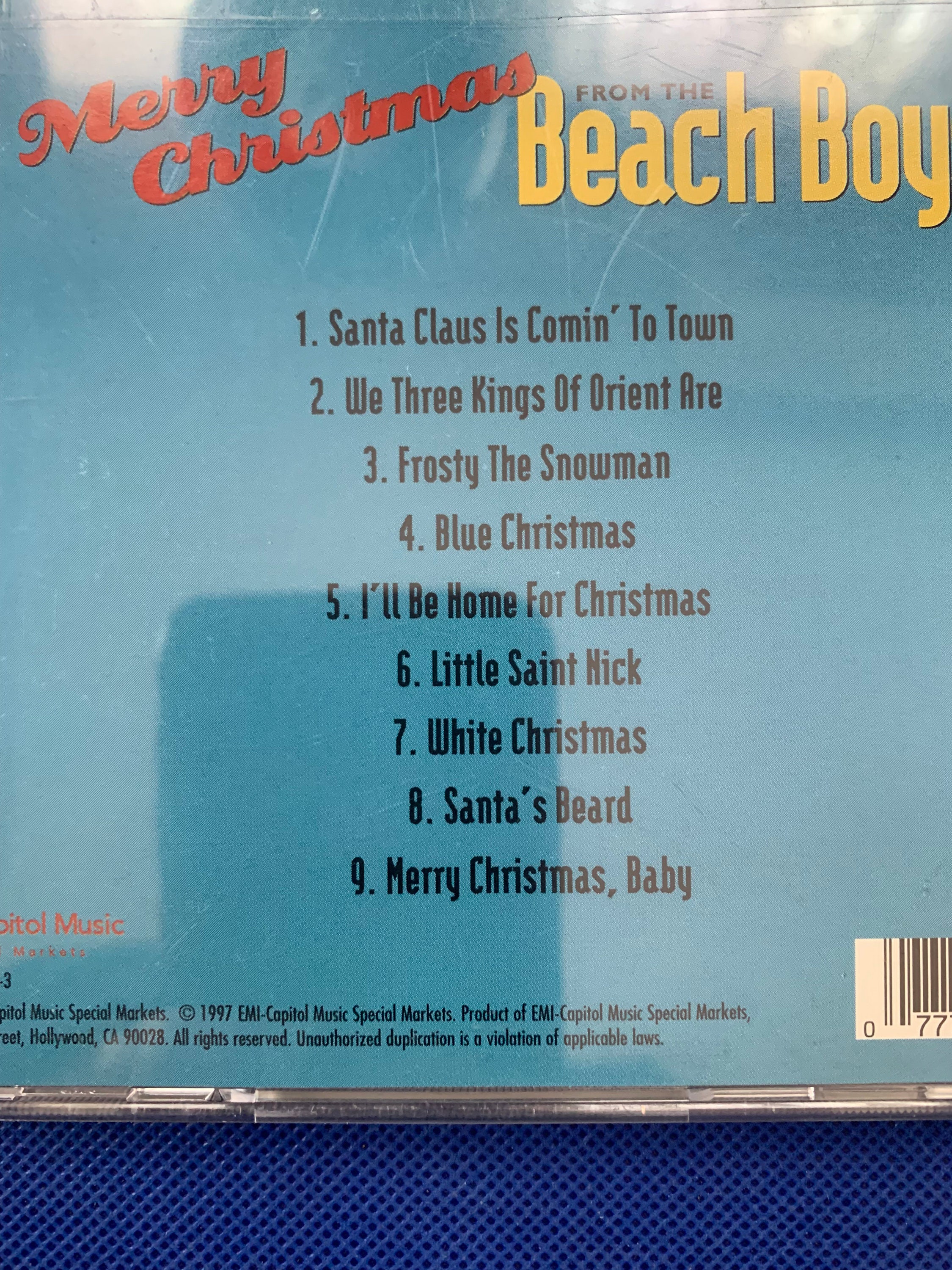 Merry Christmas From the Beach Boys CD Etsy