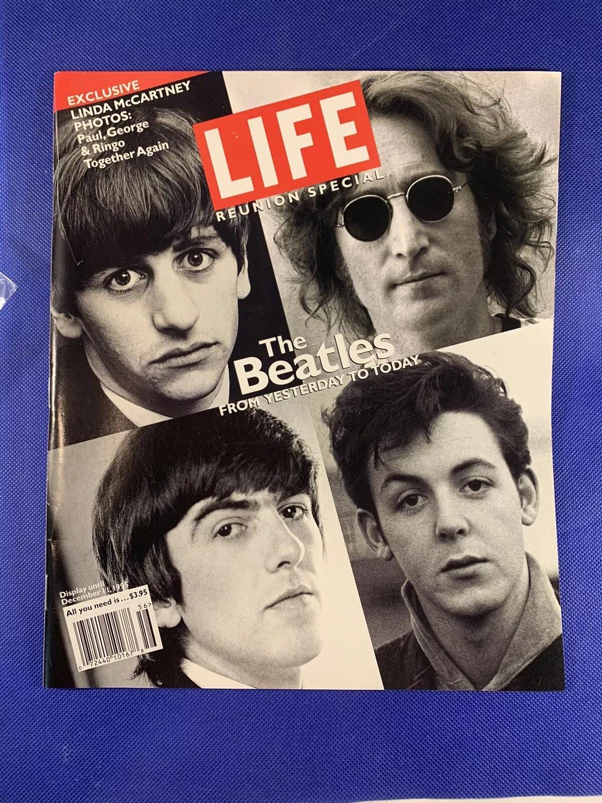 Life Magazine the Beatles From Yesterday to Today Dec. 11th 1995 