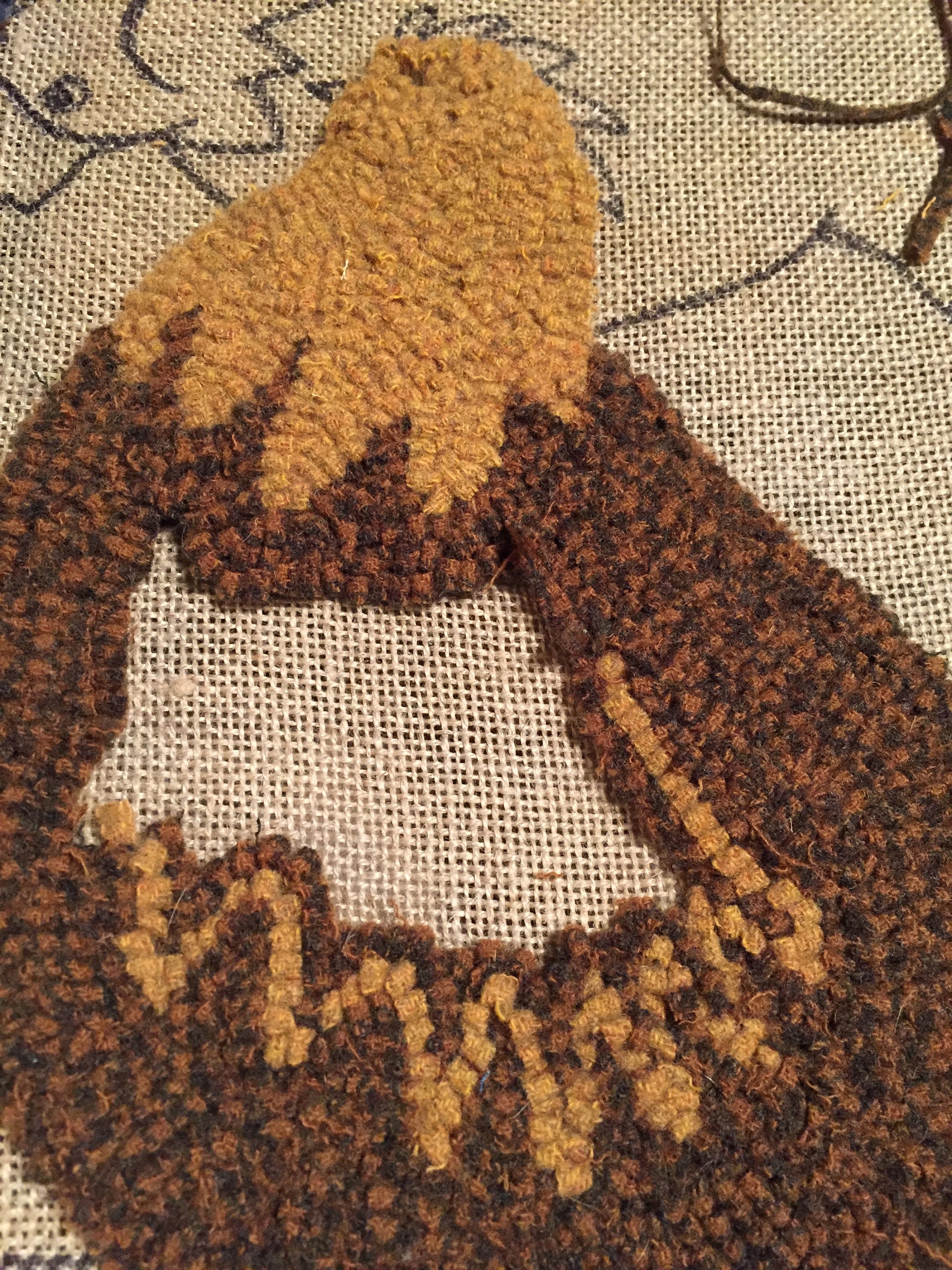 Hooked Rug Pattern ,