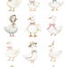 Silly Goose Clipart Spring Vintage Cottagecore Whimsical Cute ...